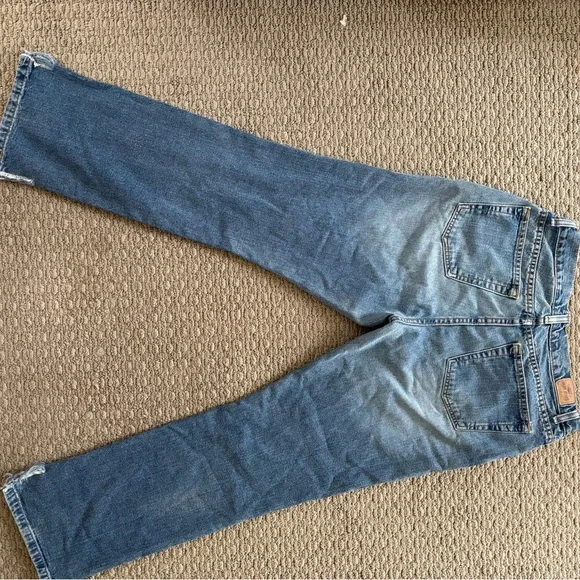 Old Navy Vintage Y2K Straight Blue Jeans - Picture 3 of 7